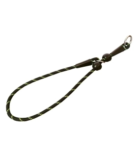 BAFPET Polosťahovací lanový obojok Farba: Čierno zelený, Rozmer: 6 mm x 65 cm | 15146