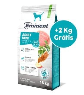 Eminent Dog Adult Mini 15 kg +2 kg Grátis