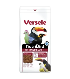 VL NutriBird T16- celoročné extrudy pre tukany, turaka a veľké ovocnomilné druhy vtákov 10 kg