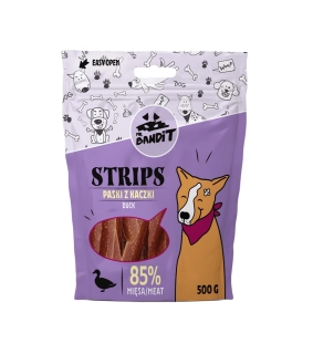 Pamlsok Mr. Bandit duck strips 500g