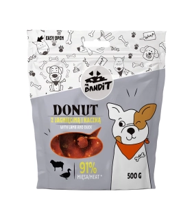 Pamlsok Mr. Bandit donut with lamb 500g