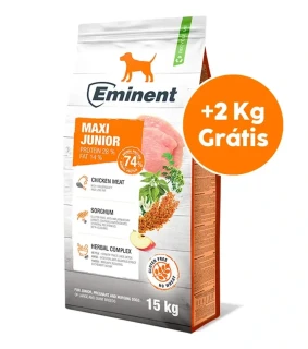 Eminent Dog Maxi Junior 15 kg +2 kg Grátis