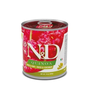 Farmina N&D dog QUINOA duck & coconut konzerva 285 g