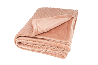 Deka dvojvrstvová 200 x 155 cm VIKY staroružová