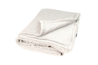 Deka dvojvrstvová 200 x 155 cm VIKY strieborná