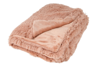 Deka dvojvrstvová 200 x 155 cm SOFT staroružová