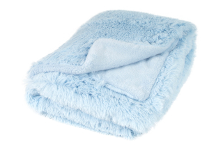 Deka dvojvrstvová 200 x 155 cm SOFT modrá