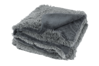 Deka dvojvrstvová 200 x 155 cm SOFT šedá