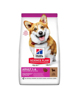 HILLS SP Ca Adult Small & Mini Lamb & Rice 1,5 kg