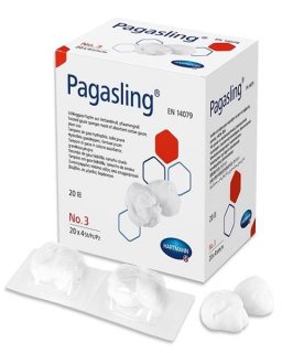 Tampón gázový PAGASLING sterilný, veľkosť 3, 4 x 20 ks
