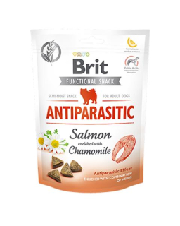 Pamlsok Brit Care Dog Functional Snack Antiparasitic Salmon 150 g