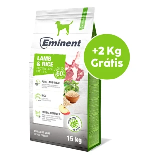Eminent Dog Lamb & Rice 15 kg +2 kg Grátis