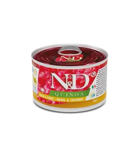 Farmina N&D dog QUINOA quail & coconut konzerva 140 g