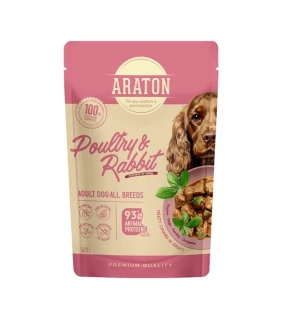 ARATON Adult Dog All Breeds KAPSiČKA with Poultry and Rabbit, of all breeds, 500 g