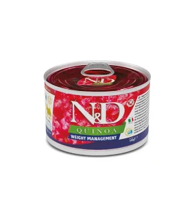 Farmina N&D dog QUINOA weight management konzerva 140 g