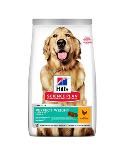 HILLS SP Ca Adult Perfect Weight Large Breed Chicken 12 kg
