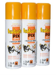 Kubatol Pix 45,2 mg/g kožný spray 150 ml (s nádobkou 210 ml)
