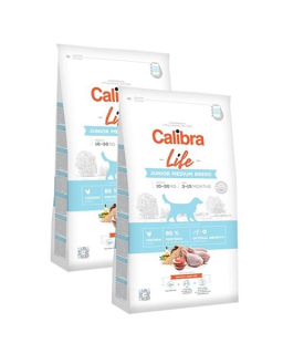 Calibra Dog Life Junior Medium Breed Chicken 12 kg