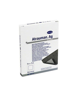 Kompres Atrauman AG impreg. 5 x 5 cm/10 ks