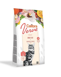 Calibra Cat Verve GF Adult Chicken&Turkey 750g