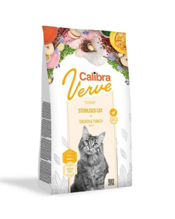 Calibra Cat Verve GF Sterilised Chicken&Turkey 750g