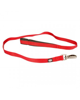 Vodítko DUVO+ EXPLOR NORTH nylon červené 100cm/20mm