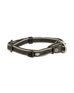 Obojok DUVO+ EXPLOR WEST nylon čierna farba 35-55cm/20 mm