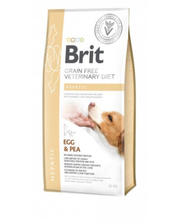 Brit Veterinary Diets GF dog Hepatic 12 kg