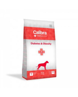 Calibra Vet Diet Dog Diabetes & Obesity 12 kg  NEW