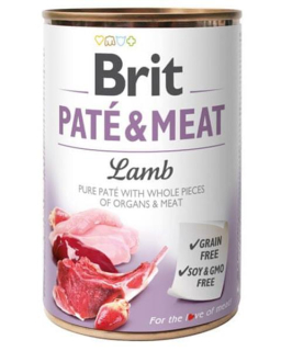 Brit Paté & Meat Lamb 400 g konzerva