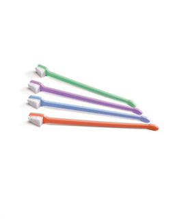 Zubná kefka CET obojstranná s inform. brožúrou