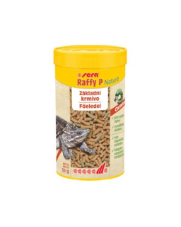 Sera Raffy P Nature krmivo pre mäsožravé plazy a vodné korytnačky 250 ml