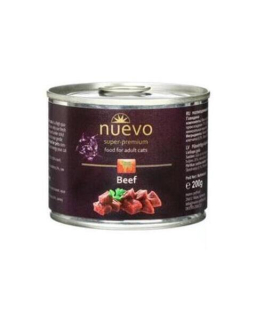 NUEVO cat Adult Beef bal. 6 x 200 g konzerva
