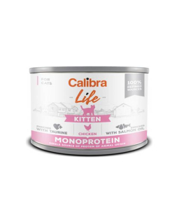 Calibra KONZERVA cat Life Kitten chicken 6 x 200 g