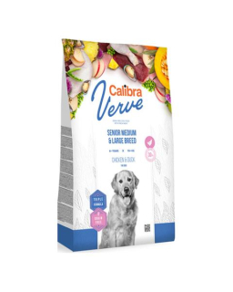 Calibra Dog Verve GF Senior Medium & Large Chicken & Duck 12 kg