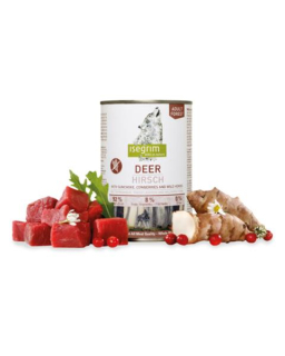 ISEGRIM dog Adult Deer with Sunchoke, Cowberries & Wild Herbs bal. 6 x 400 g konzerva
