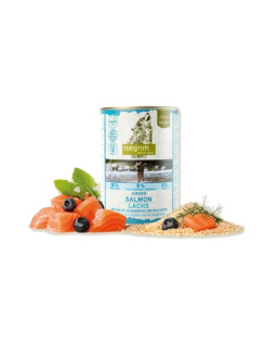 ISEGRIM dog Junior Salmon with Millet, Blueberries & Wild Herbs bal. 6 x 800 g konzerva