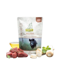 ISEGRIM dog Monoprotein Isegrim Roots, Wild Boar bal. 7 x 410 g kapsičky