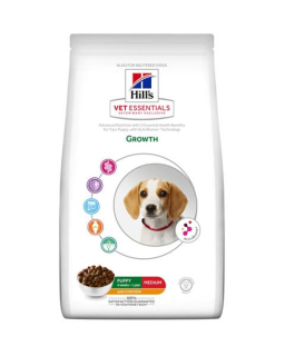 HILLS VE Canine Puppy Growth Medium Chicken AB+ 8 kg NEW