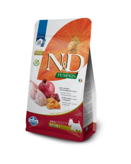 Farmina N&D dog PUMPKIN (GF) adult mini, quail & pomegranate 2 kg