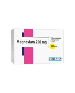 Magnesium tbl. 100 x 250 mg GENERICA