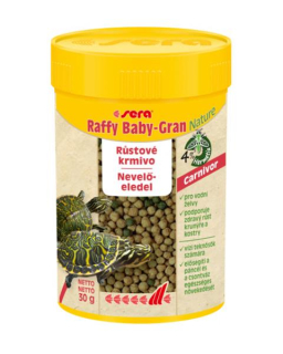 Sera Raffy Baby Gran Nature krmivo pre mladé mäsožravé plazy,vodné korytnačky a obojživelníky 100 ml