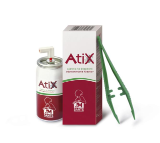 Atix súprava na odstraňovanie kliešťov ( 9 ml sprej + pinzeta )