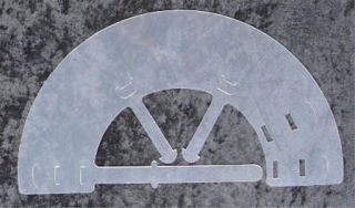 Golier ochranný Classic číry 12,5 cm