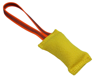 BAFPET Pešek RINGO, 1x ucho Farba: Žltá, Rozmer: ,,S,, 40mm x 14cm 09025