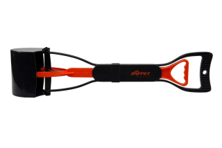 BAFPET Zberač exkrementov Farba: Oranžová, Rozmer: 60cm 10031