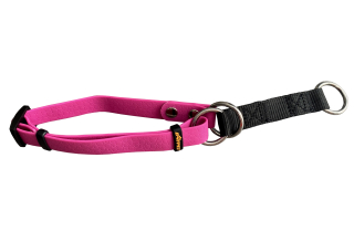 BAFPET Obojky polostahovací POLYTRACE Barva: Fuchsie, Rozměr: 20mm x 38-58cm 13112