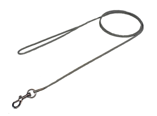 BAFPET Vodítka LANKO 3mm Barva: Šedá, Rozměr: 3mm x 130cm 15201