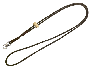 BAFPET Vypúšťacia vôdzka - horný diel POLYAMID Farba: Hnedá, Rozmer: 6mm x 105cm 15780