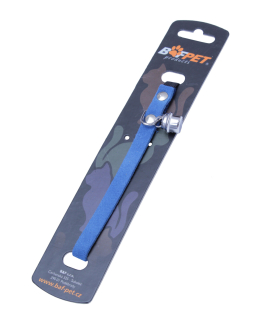 BAFPET Mačací obojok zo semišovej kože Farba: Svetlo modrá, Rozmer: 10mm x 30cm 20113 10mm x 30cm 20113